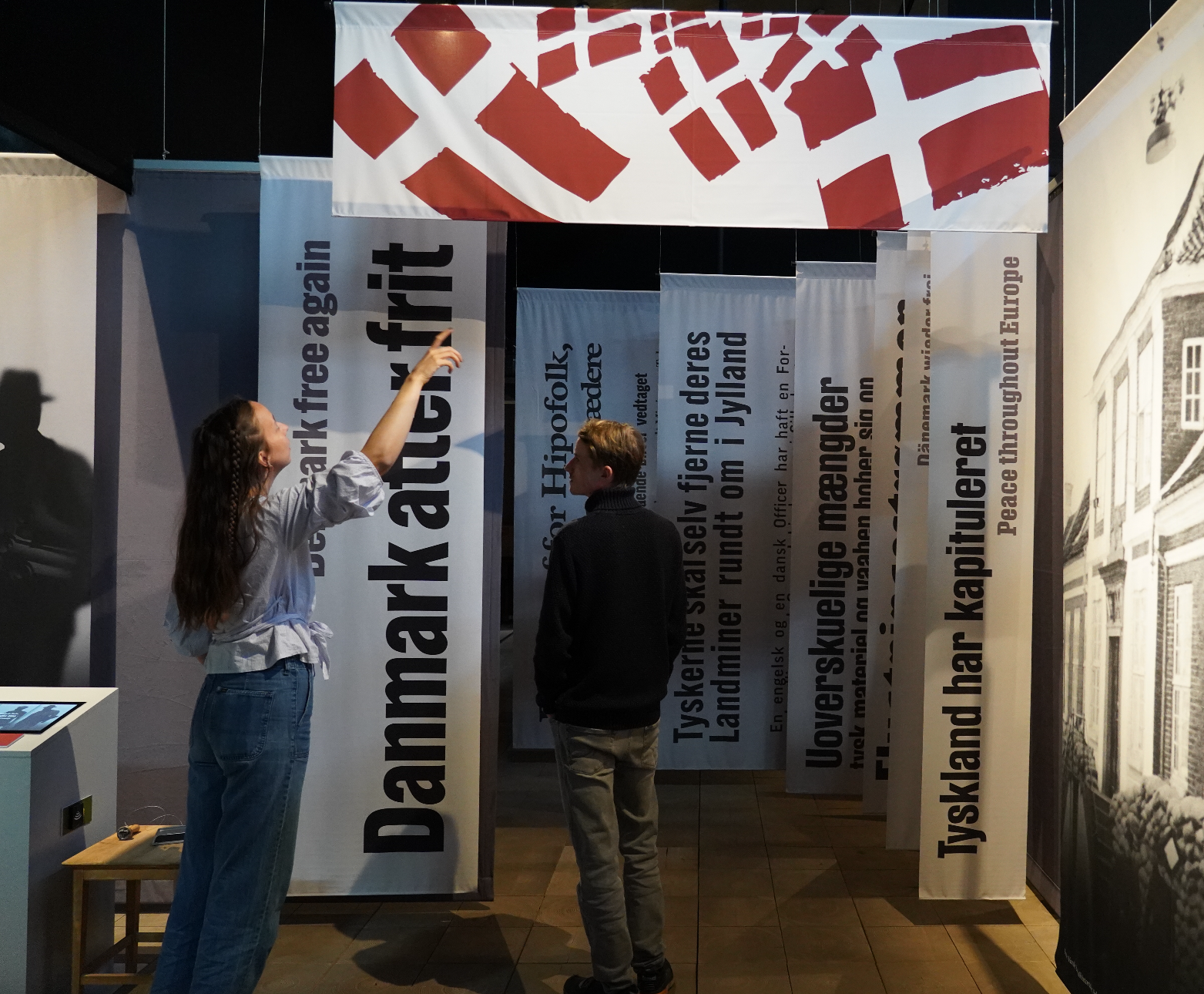 EfterKrigen Udstilling i tirpitz